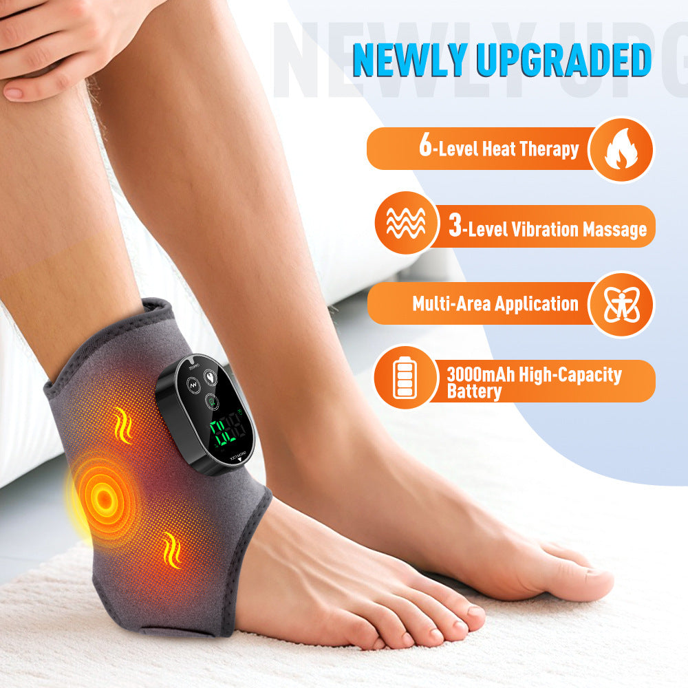 Heating Vibrating Ankle Foot Massager