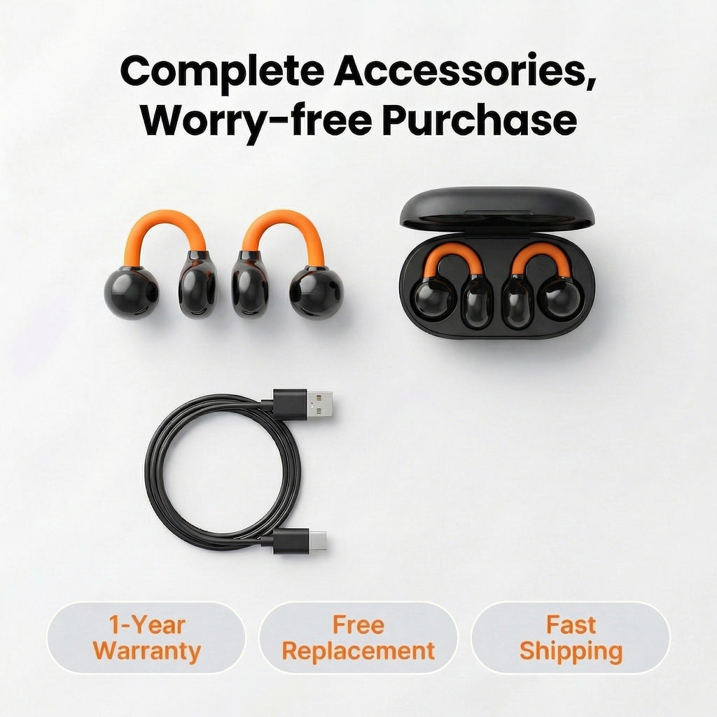 Clip-On Air Conduction Buds by ATECH