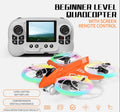 New Remote-controlled Foldable Quadcopter Drone X3 With Electric Adjustable HD Dual Cameras, Screen Remote Control, WIFI, USB Charging, Colorful Lights, Optical Flow Positioning, Stable Hovering In Th by Tech-Home Store