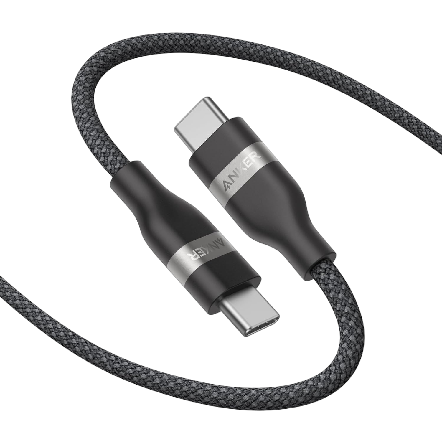 Anker USB-C to USB-C Cable 3 Ft and 6 Ft 240W Upcycled Braided - High Power USB-C Cable for Fast Charging by Anker