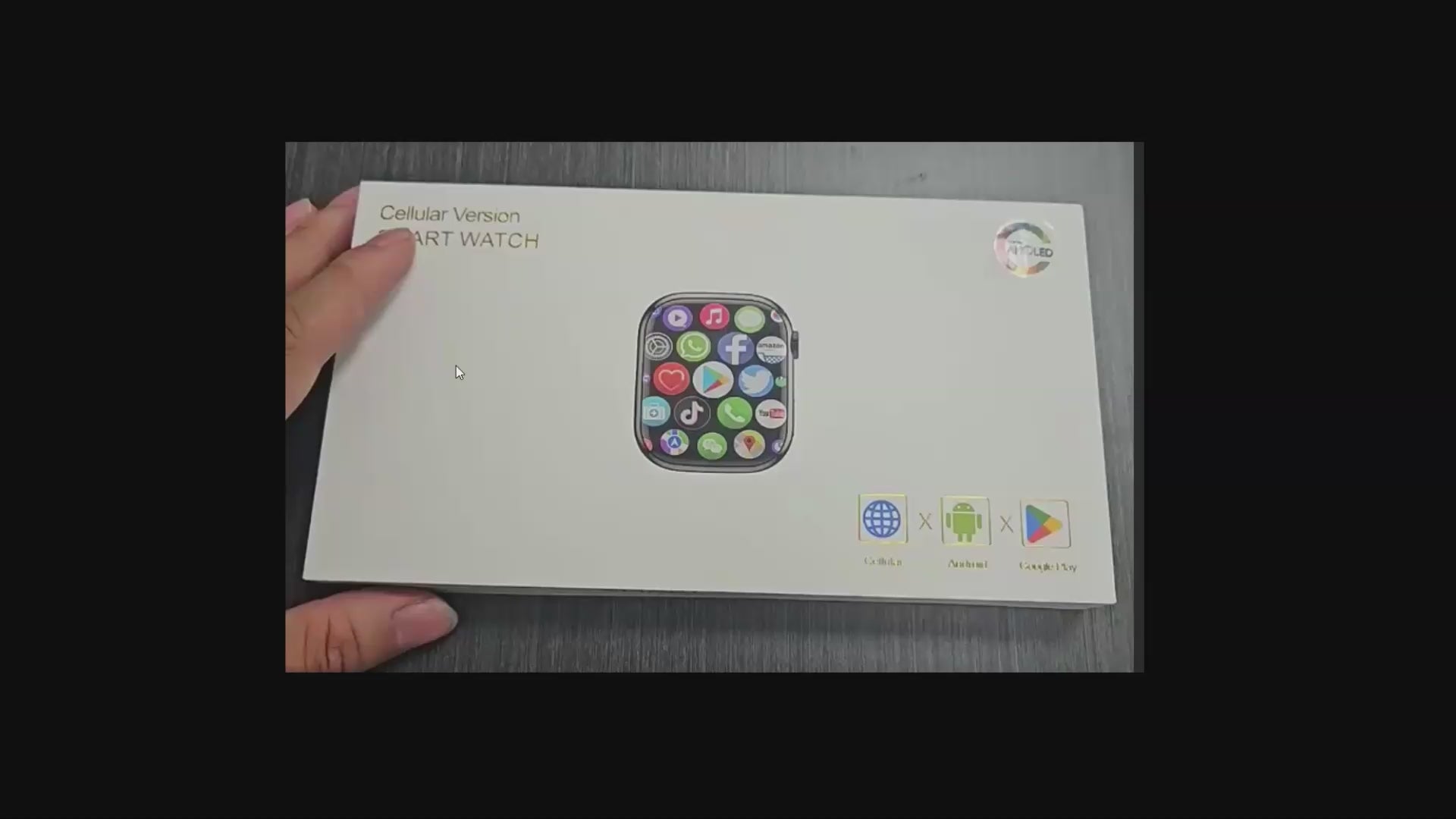 VP VP29 Smartwatch - 4G LTE Android With 2.29 Inch AMOLED Display And 8MP HD Camera