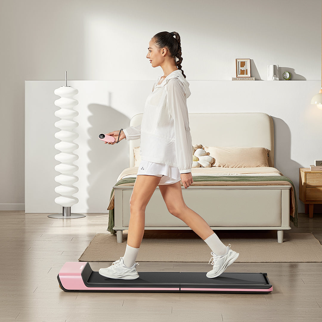 WalkingPad Pink P1 Foldable Walking Treadmill by WalkingPad