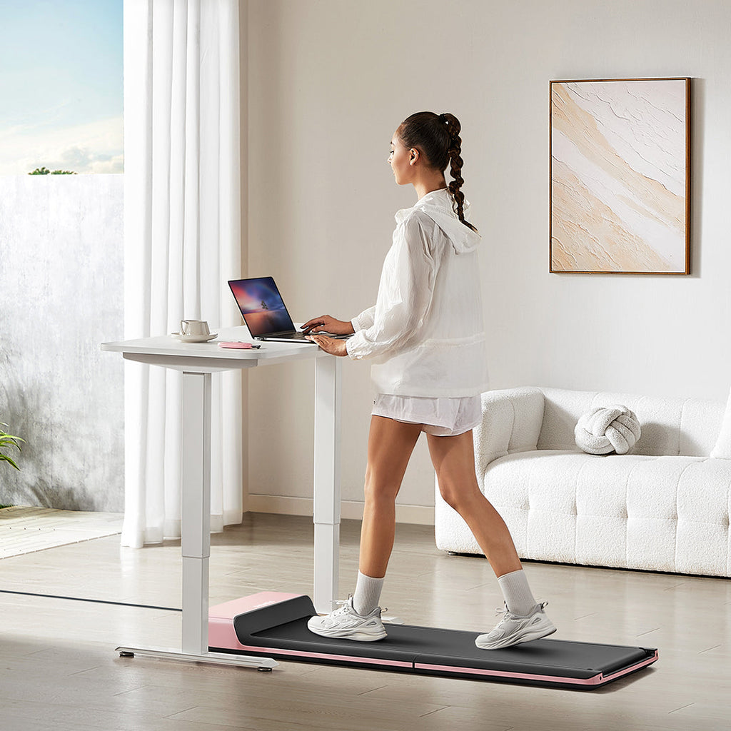 WalkingPad Pink P1 Foldable Walking Treadmill by WalkingPad