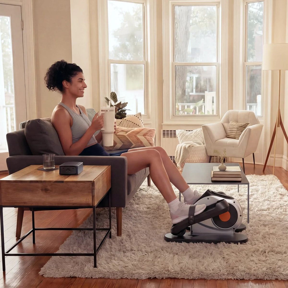 E1 Under Desk Elliptical by WalkingPad